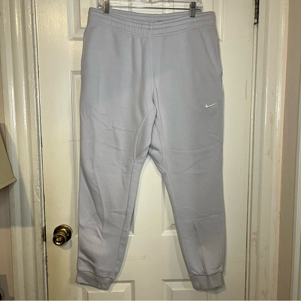 Baby blue Nike sweats joggers Xl for me